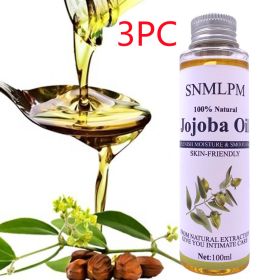 Moisturizing Body Massage Essential Oil Facial Care Jojoba Oil Processing (Option: 100ml-3PCS)