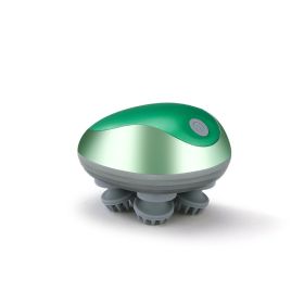 Multifunctional Vibration Kneading Physiotherapy Instrument (Option: Emerald Green)