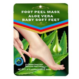 Exfoliating Foot Peeling Mask Pedicure Socks Scr (Option: Aloe Vera)