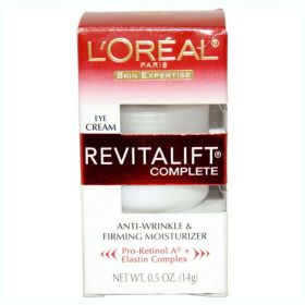L'Oreal Paris Revitalift Anti-Wrinkle, Firming Eye Cream, Fragrance Free, 0.5 oz