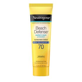 Neutrogena Beach Defense Body Sunscreen Lotion with SPF 70, 1 oz