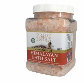 Himalayan Pink Bath Salt- CedarWood 40 oz (2.5Lb) Jar