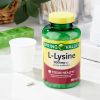 Spring Valley L-Lysine Dietary Supplement;  500 mg;  250 Count