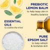 Dr Teal's Foaming Bath with Prebiotic Lemon Balm and Essential Oil Blend, 34 fl oz